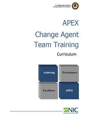 cover image of APEX Change Team Training: Facilitators Manual